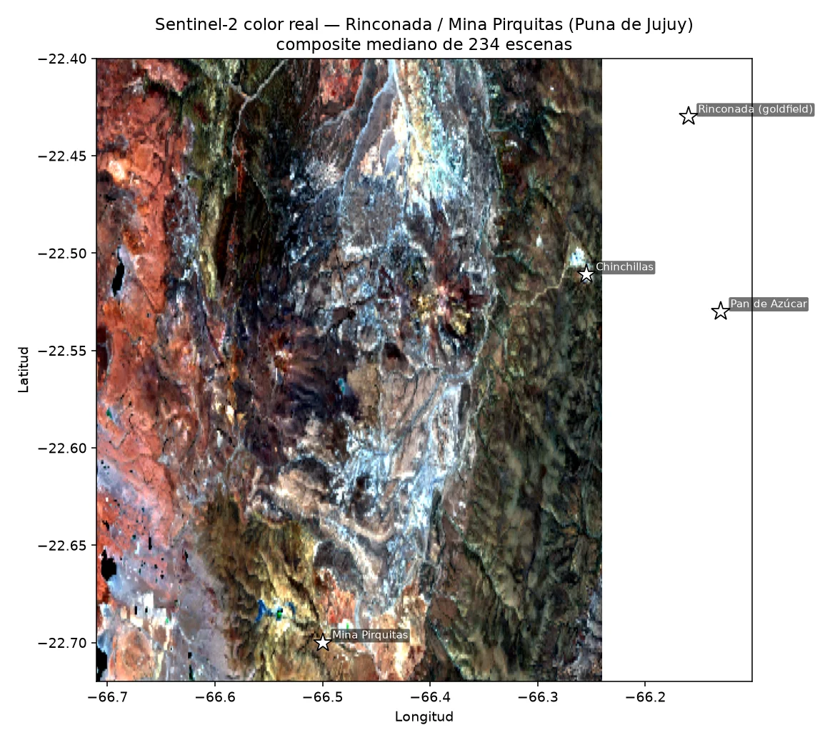 Sentinel-2 en color real
